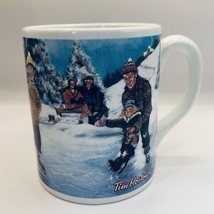 Tim Hortons 🖤 Limited Edition “Skating Pond” Collector Mug, Made in England